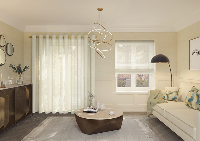 Padua Voile, Ivory - Made to Measure Curtains - Image 16